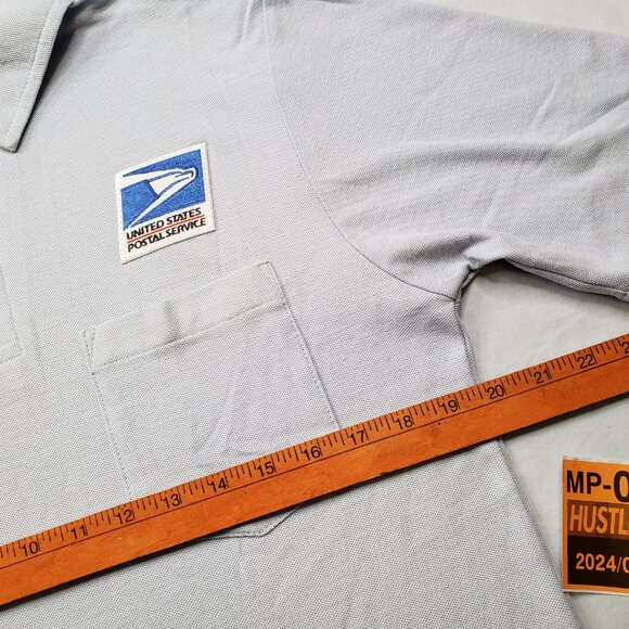 NEW Official USPS Employee Polo Shirt Uniform Women Men Medium M - Picture 4 of 11